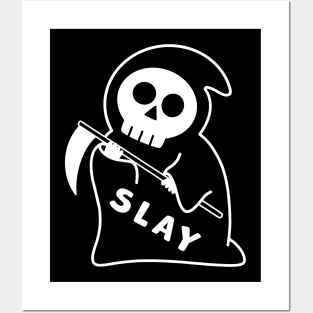 Halloween Grim Reaper Slay Posters and Art